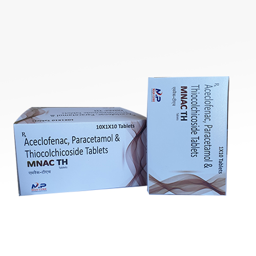 Aceclofenac+ Paracetamol + Thiocolchicoside Tablets