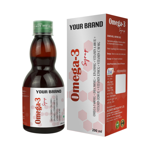 Omega-3 Fatty Acids Syrup