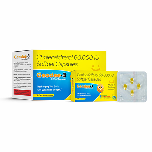GEODEE-3 SOFTGEL CAPSULES