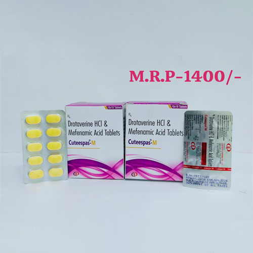 CUTEESPAS-M TABLETS (Blister Packing)
