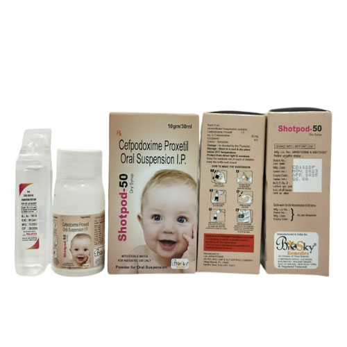 SHOTPOD-50 DRY SYRUP