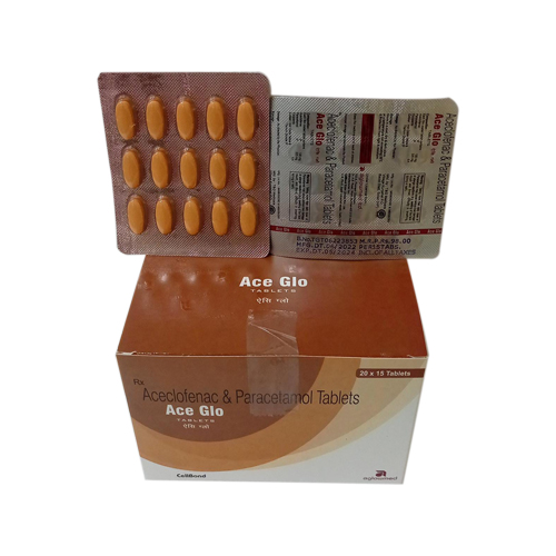 Aceclofenac + Paracetamol Tablets