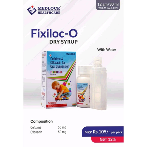FIXILOC-O (WITH WATER) Dry Syrup