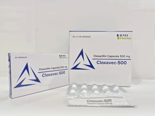 CLOXAVEC- 500 CAPSULES 