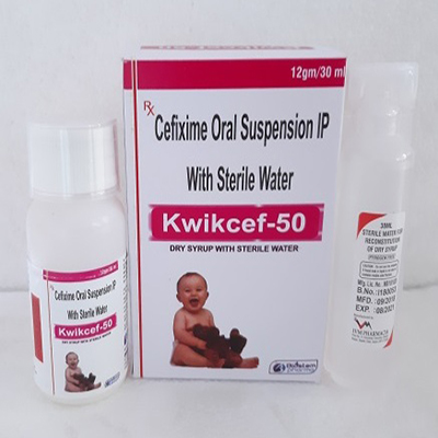 KWIKCEF-50 Dry Syrup