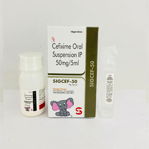 SIGCEF-50 Dry Syrup