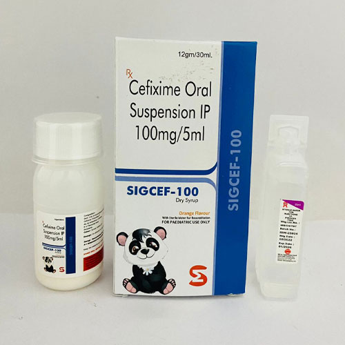 SIGCEF-100 Dry Syrup