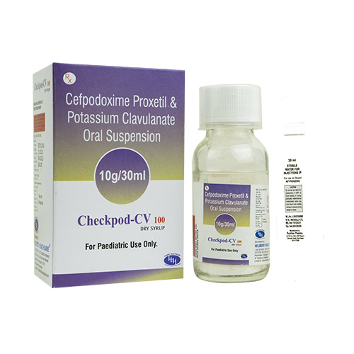 CHECKPOD-CV 100 Dry Syrup