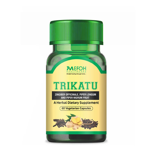 TRIKATU (Zingiber officinale Piper longum and Piper nigrum) CAPSULES