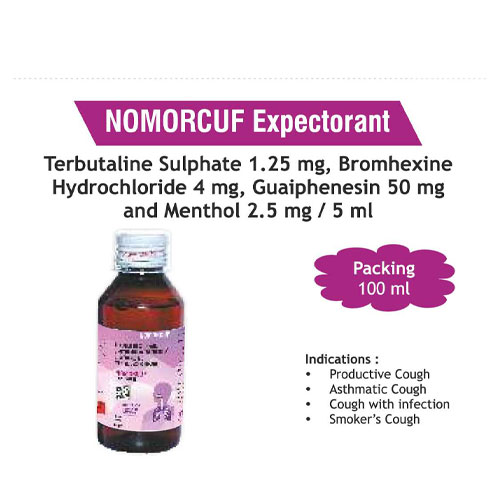 NOMORCUF Expectrorant Syrup