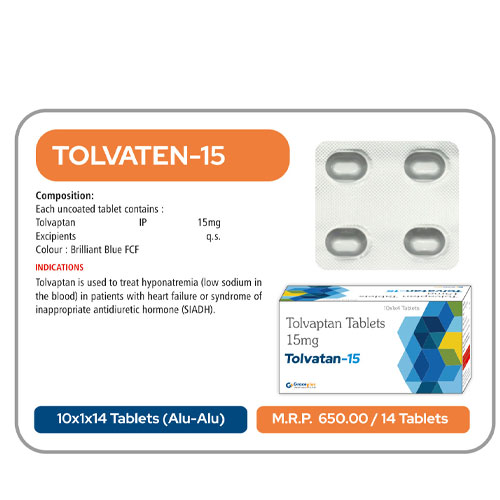 TOLVATAN-15 TABLETS