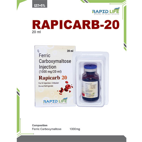 Ferric Carboxymaltose 1000mg/20ml Injection