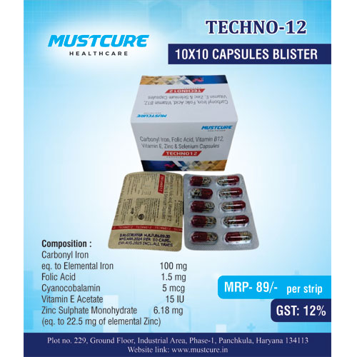 TECHNO-12 CAPSULES