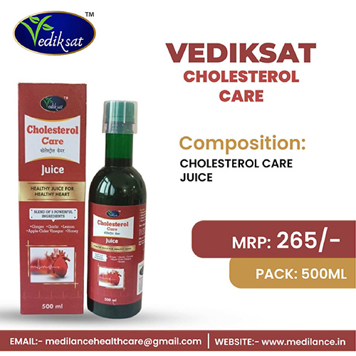 VEDIKSAT-CHOLESTEROL CARE JUICE