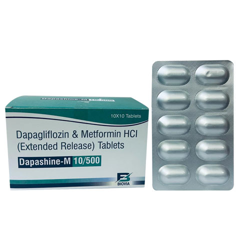 DAPASHINE-M 10/500 Tablets