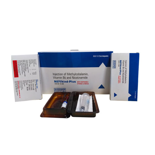 Methylcobalamin (Vitamin B12)+ Pyridoxine (Vitamin B6) + Nicotinamide (Vitamin B3) Injection