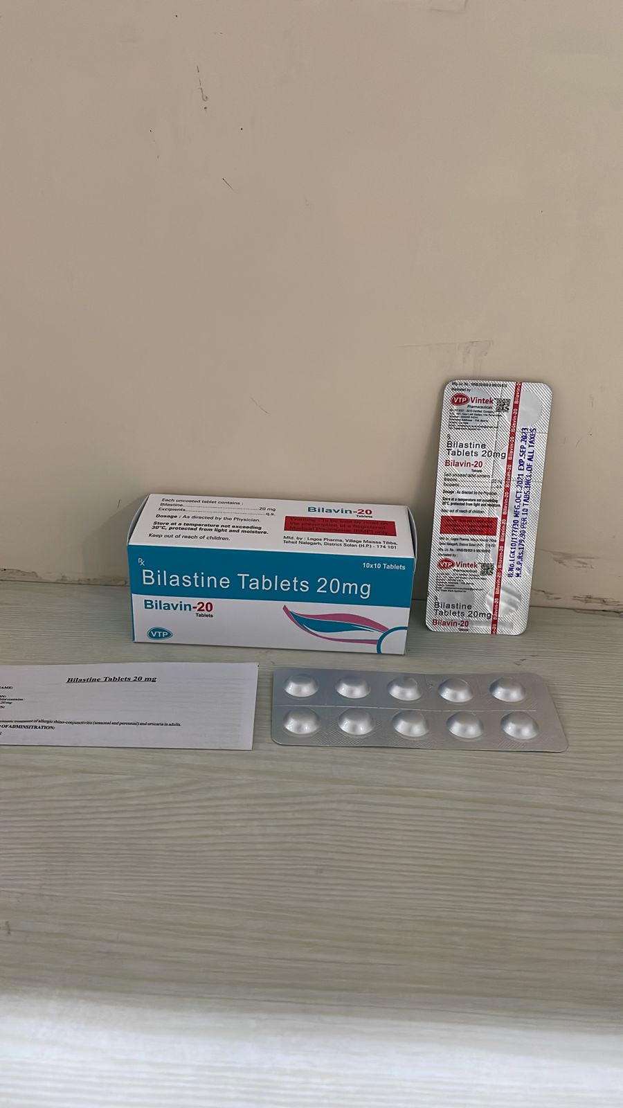 BILAVIN-20 Tablets