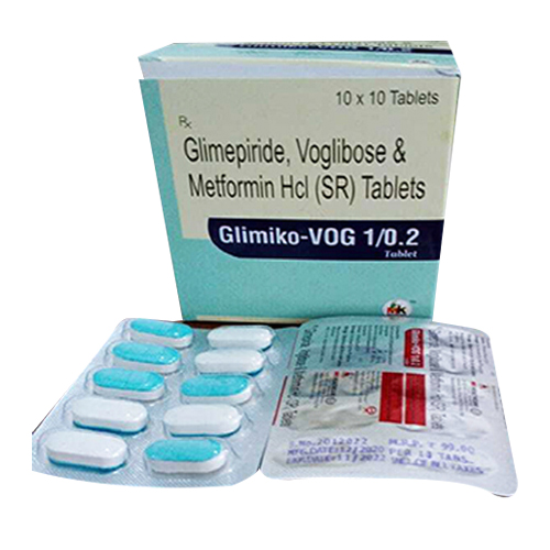 GLIMIK-VOG 1/0.2 Tablets
