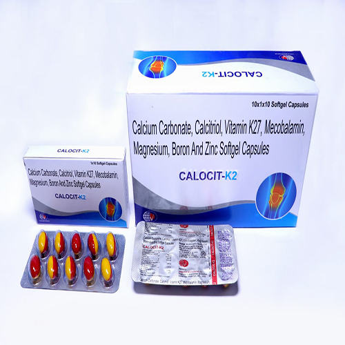 CALOCIT-K2 Softgel Capsules