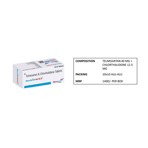 BLESSTEL-CH 40/12.5 TABLETS