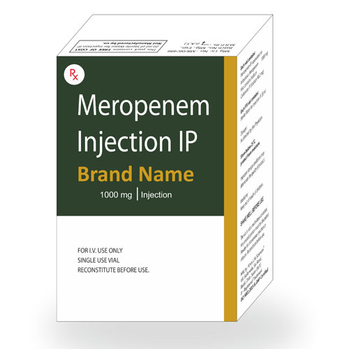 Meropenem 1000mg Injection IP