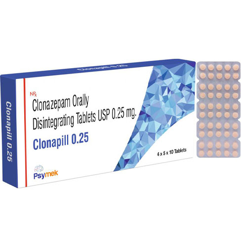 Clonapill 0.25 Tablets