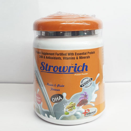STROWRICH-DHA Protein Powder (Kesar pista)