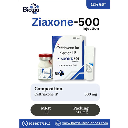 Ziaxone-500 Injection