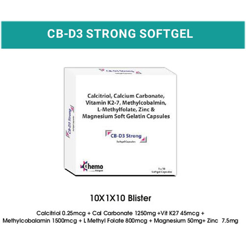 CB-D3 STRONG Softgel Capsules