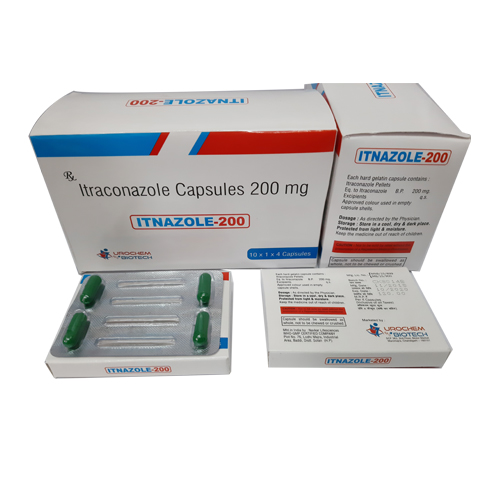 ITNAZOLE-200 Capsules (Blister Pack)