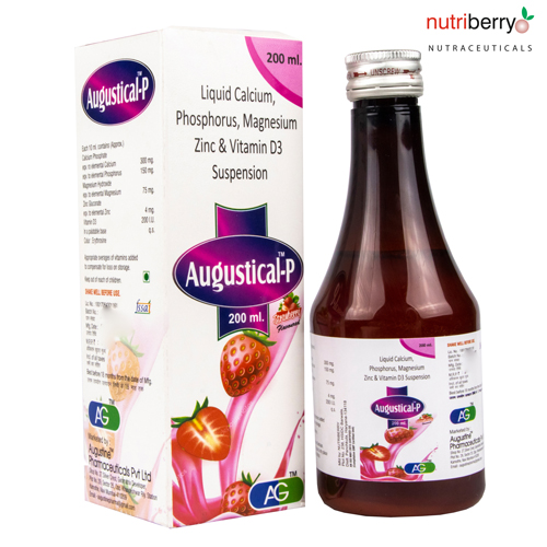  Calcium Carbonate, Vitamin D3, Magnesium and Zinc Syrup