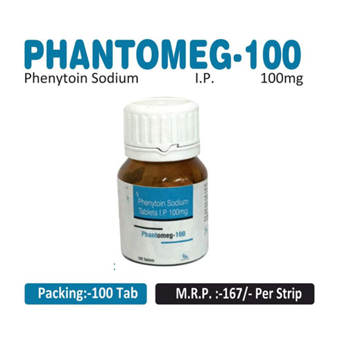 Phenytoin Sodium 100mg Tablets