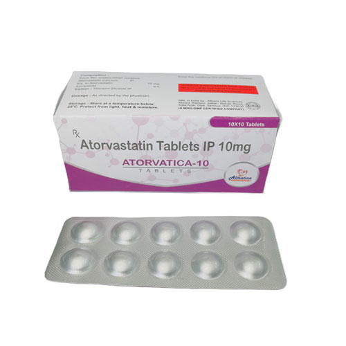 ATORVATICA-10 TABLETS 