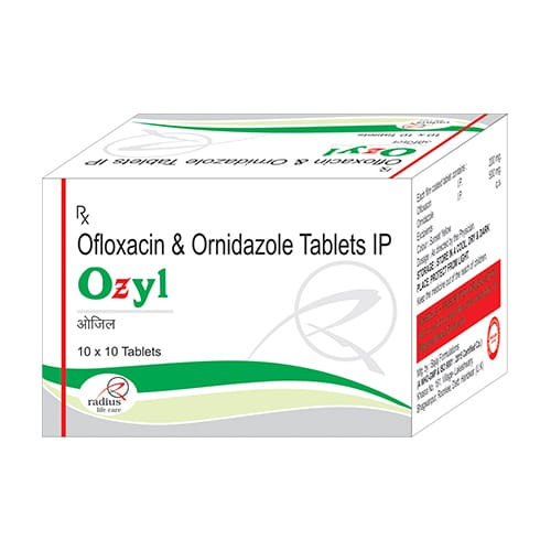 OFLOXACIN, ORNIDAZOLE Tablets