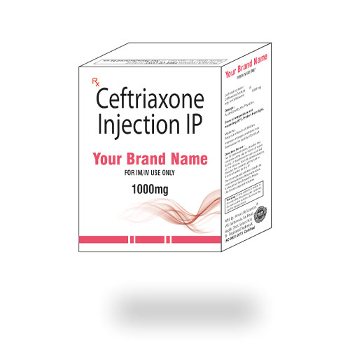 Ceftriaxone Sodium 1000mg Injection