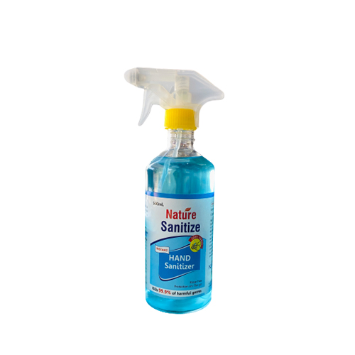 Nature Sanitize 500ml with Pump Spray