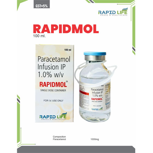 Paracetamol 1% Infusion