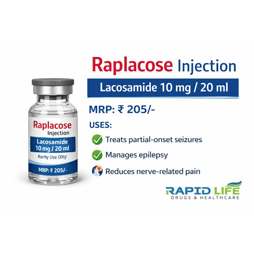 Lacosamide 10mg / 20ml Injection