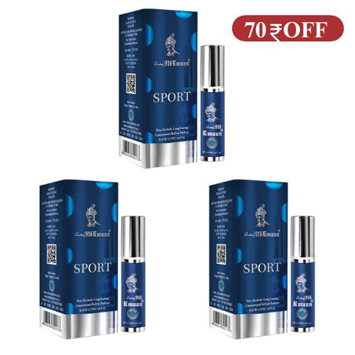 Emaan French Roll ON Sport Pack Of 3