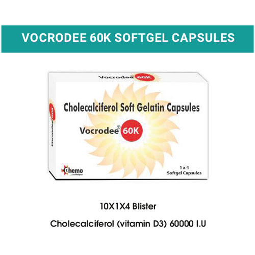 VOCRODEE-60K SOFTGEL CAPSULES