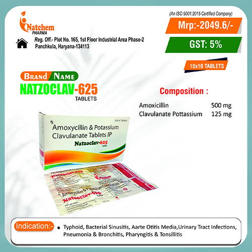 NATZOCLAV-625 Tablets