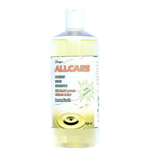 Allcare Hand Sanitizer 500ml (Lemon)
