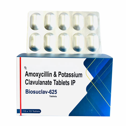 Biosuclav-625 Tablets (10*10)