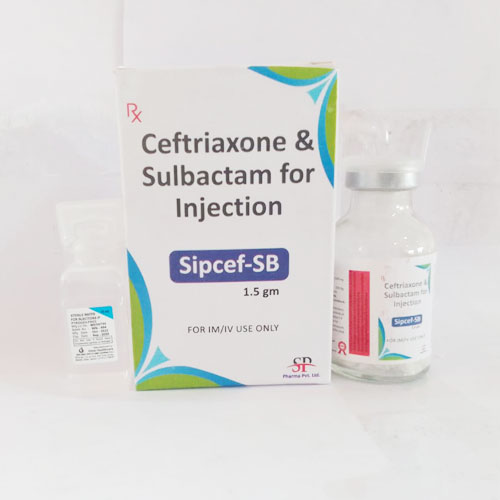 SIPCEF-SB 1.5gm Injection