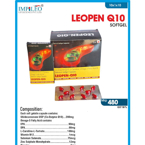 LEOPEN-Q10 Softgel Capsules