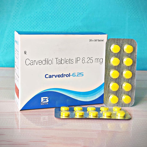 CARVEDROL-6.25 Tablets