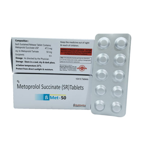 B-MET 50 TABLETS