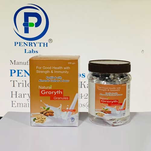GRORYTH GRANULES (Kesar Badam Pista)