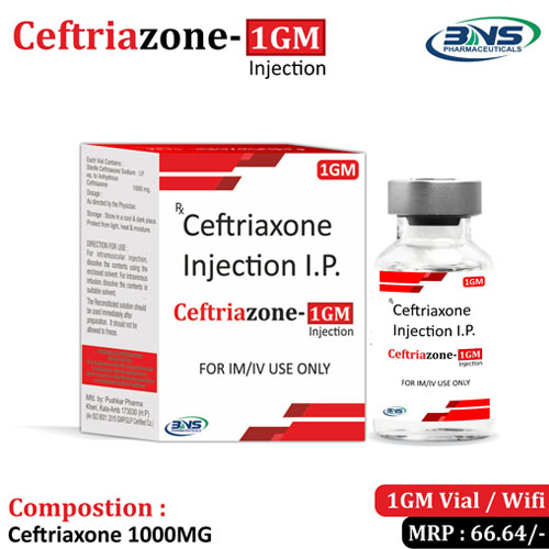 Ceftriazone-1GM Injection