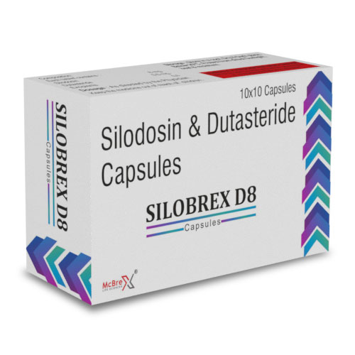 Silodosin 8mg + Dutasteride 0.5mg CAPSULES
